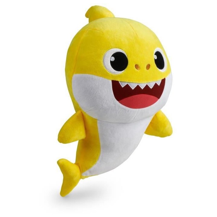 BABY SHARK PELUCHE MUSICALE 30 CM JAUNE