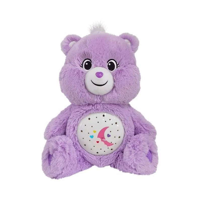 Bisounours - Veilleuse et Peluche Violette 40 cm