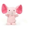 Jouet pour chien en peluche Gloria Hoa 20 cm Rose Eléphant