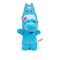 Jouet pour chien en peluche Gloria Nomana 10 cm Hippopotame