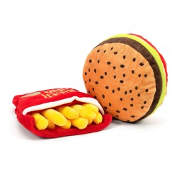 Jouet pour chien Gloria Hamburdog 14 x 6 cm Hamburgers