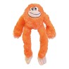 Jouet pour chien en peluche Gloria Kikazaru 11 x 44 x 45 cm Singe Orange