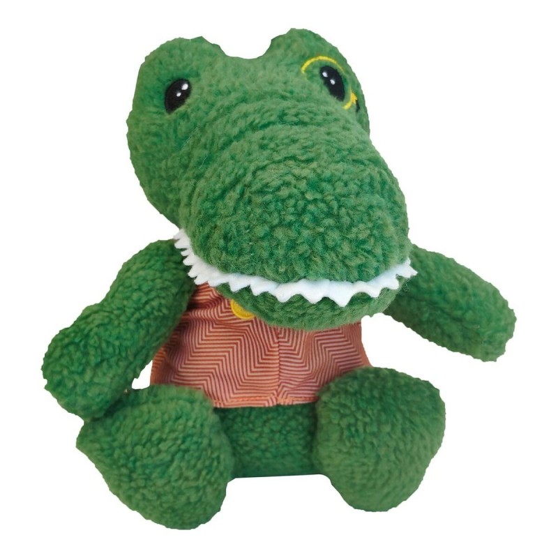 Jouet pour chien en peluche Gloria Buky Crocodile 24 x 20 cm Vert