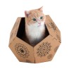 Jouet pour chats United Pets Tiger Marron Caisse (45 x 47 x 38 cm)