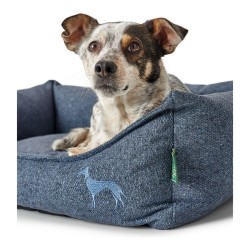 Canapé pour chien Hunter Prag Bleu 90 x 70 cm