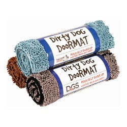 Tapis pour chien Dog Gone Smart Microfibres Bleu foncé (79 x 51 cm)