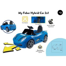 MY FEBER HYBRID CAR 2 en 1 6V