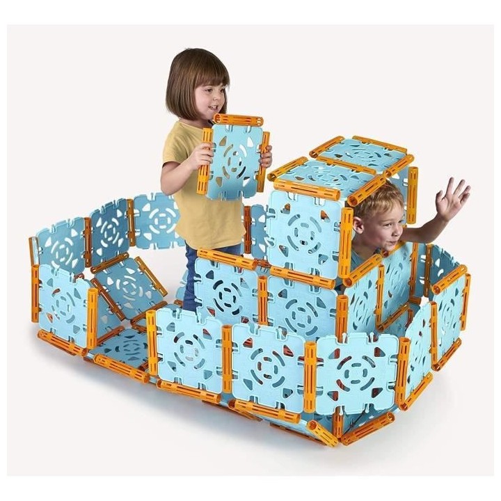 Build on jeux de construction - FEBER - 44 panneaux a assembler