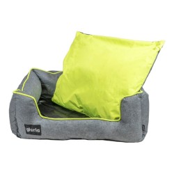 Lit pour chien Gloria QUARTZ Gris Verde, gris 70 x 60 cm