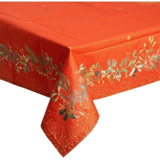 FEERIC LIGHTS & CHRISTMAS Nappe en coton imprimé traditionnel - 140 x