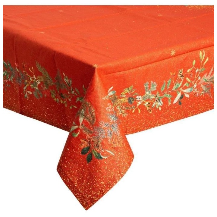FEERIC LIGHTS & CHRISTMAS Nappe en coton imprimé traditionnel - 140 x