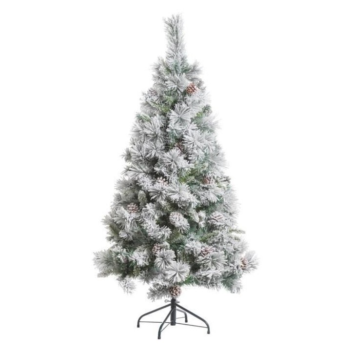 Sapin artificiel MINNESOTA Floque - 210 cm