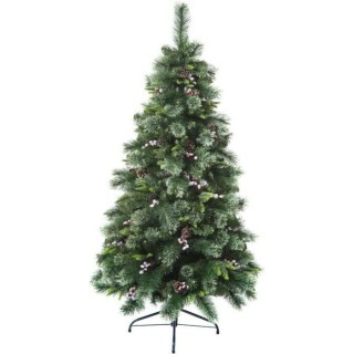 Sapin WYOMING artificiel - H 180cm - Pied métal