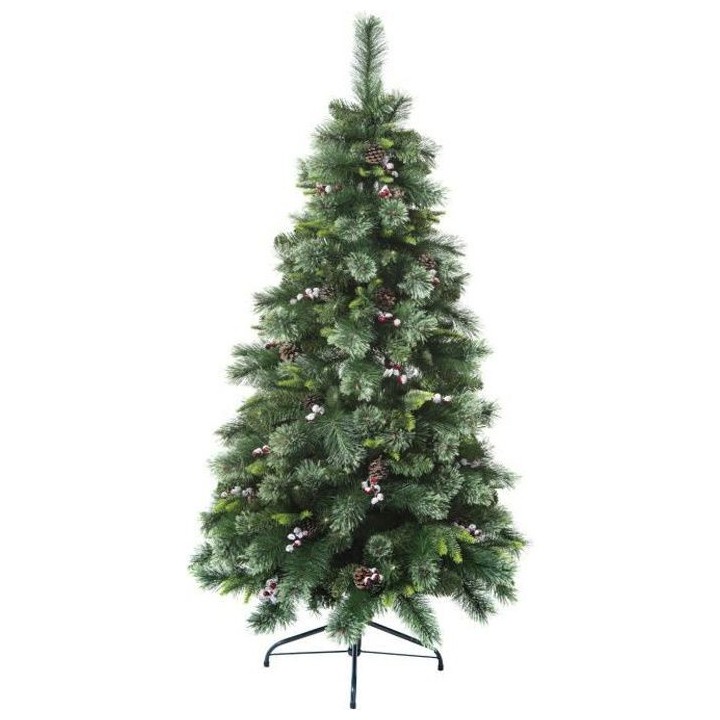 Sapin WYOMING artificiel - H 180cm - Pied métal