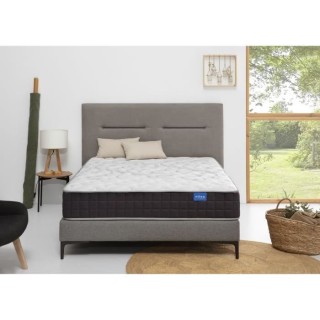 FELIX - Ensemble Matelas 160x200cm + sommier + pieds - 25 cm
