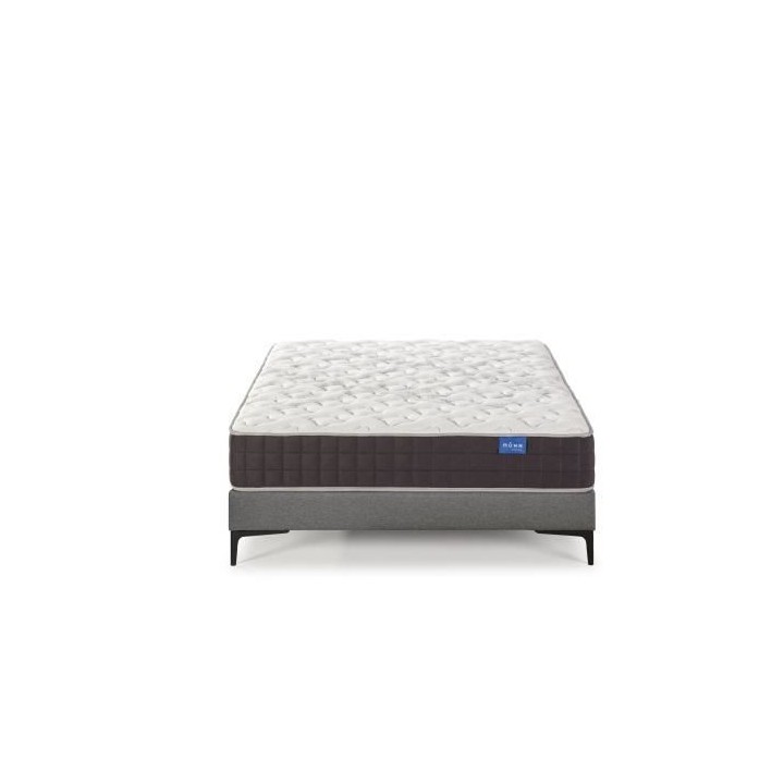 FELIX - Ensemble Matelas 160x200cm + sommier + pieds - 25 cm