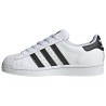 Chaussures casual enfant SUPERSTAR CF C  Adidas FU7714 Blanc