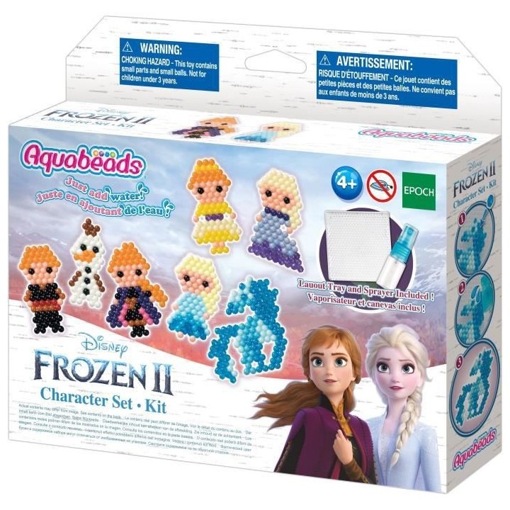AQUABEADS - Le kit La reine des neiges 2