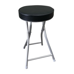 Tabouret Pliant Versa Noir...