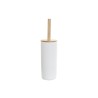 Brosse de salle de wc DKD Home Decor 10 x 10 x 38 cm Naturel Blanc Grès