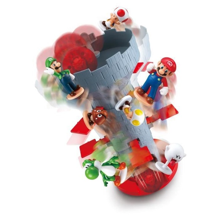 SUPER MARIO Blow Up! Shaky tower - Jeu de société - EPOCH - 7356