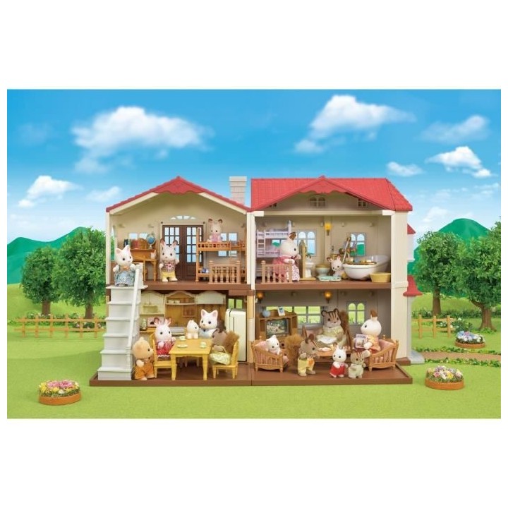SYLVANIAN FAMILIES - 5302 - La grande maison de village - Le village
