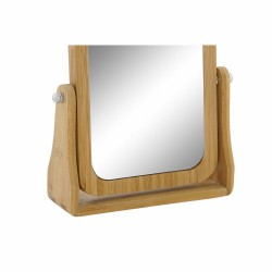 Miroir Grossissant DKD Home Decor Naturel Bambou 21,7 x 5,5 x 21,5 cm