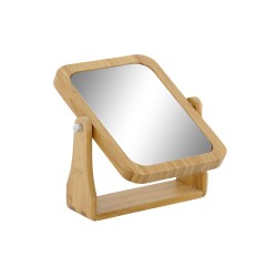 Miroir Grossissant DKD Home Decor Naturel Bambou 21,7 x 5,5 x 21,5 cm