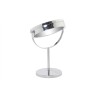 Miroir Grossissant avec LED DKD Home Decor 21,5 x 13,5 x 32,5 cm Argenté Métal