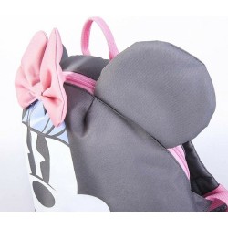 Sac à dos enfant Minnie Mouse Gris (9 x 20 x 25 cm)