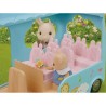 SYLVANIAN FAMILIES - 5317 - Le bus arc-en-ciel - La creche, l'école