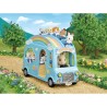 SYLVANIAN FAMILIES - 5317 - Le bus arc-en-ciel - La creche, l'école