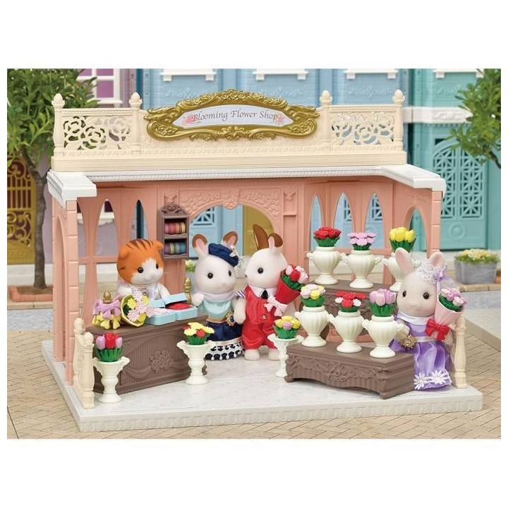 SYLVANIAN FAMILIES - 5360 - La boutique de fleurs - La ville