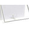 Miroir de Table LED Tactile DKD Home Decor 30 x 2 x 40 cm Métal Blanc