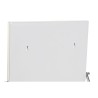 Miroir de Table LED Tactile DKD Home Decor 30 x 2 x 40 cm Métal Blanc