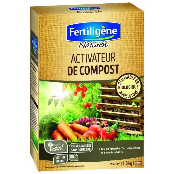 NATUREN activateur de compost - 1,5kg