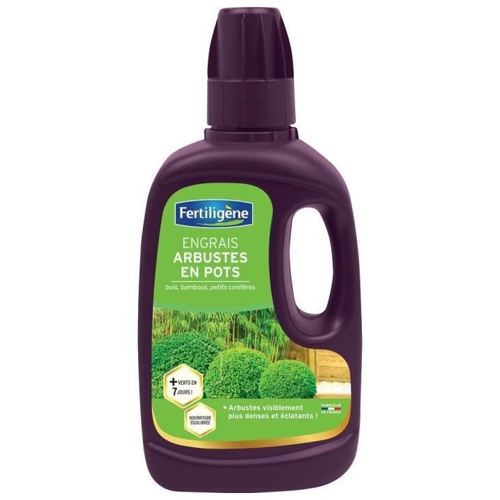 FERTILIGENE Engrais Arbustes Buis Bambous - 400 ml