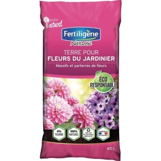 NATUREN - Terre pour fleurs du jardinier - 40L