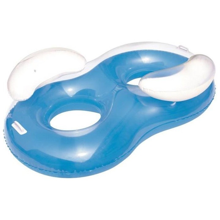 BESTWAY Bouée flotteur double - 188 x 117 cm