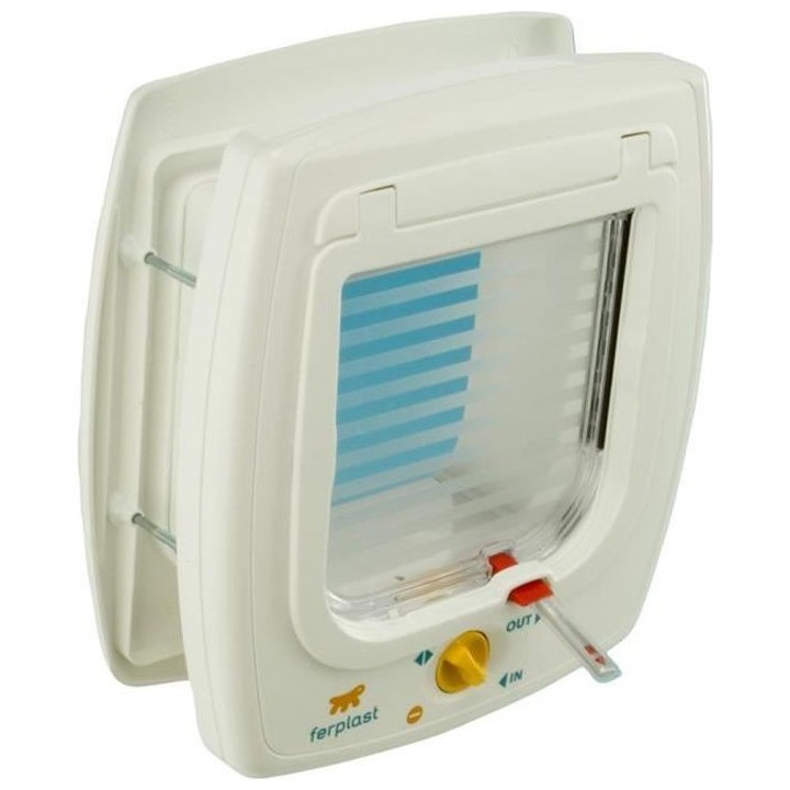 Ferplast Chatiere magnétique a 4 voies Swing 7 SET Blanc 72104011