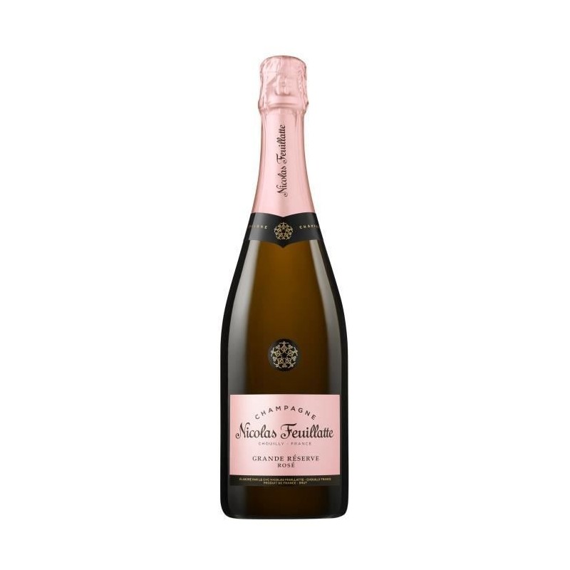 Champagne Nicolas Feuillatte La Grande Réserve Rosé - 75 cl