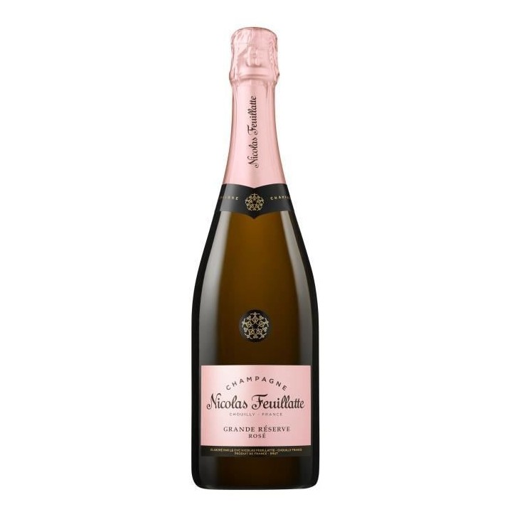 Champagne Nicolas Feuillatte La Grande Réserve Rosé - 75 cl