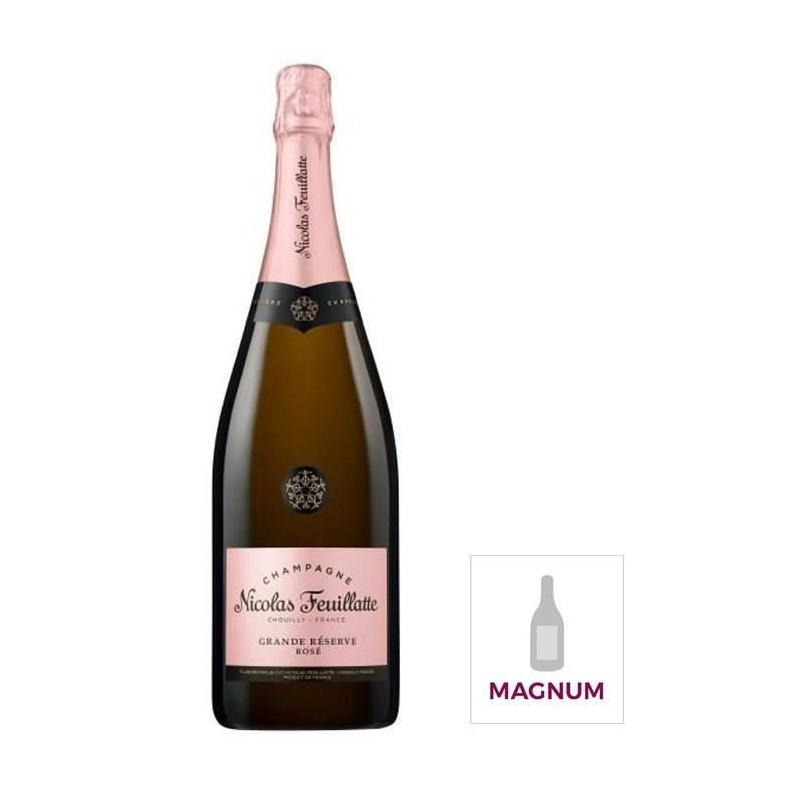 Champagne Nicolas Feuillatte Grande Réserve Rosé - Magnum 1,5L