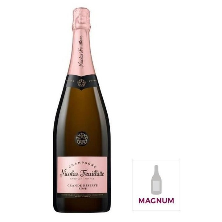 Champagne Nicolas Feuillatte Grande Réserve Rosé - Magnum 1,5L