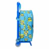 Cartable à roulettes Minions Minionstatic Bleu (22 x 28 x 10 cm)