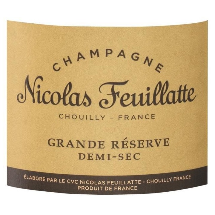 Champagne Nicolas Feuillatte Grande Réserve Demi-sec