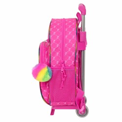 Cartable à roulettes Rainbow High Fuchsia (28 x 34 x 10 cm)