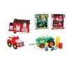 Camion Lumières Camion de Pompiers Tracteur 2 Unités avec son (26 x 12 x 28,5 cm)