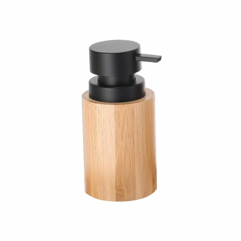 Distributeur de Savon DKD Home Decor Noir Naturel Bambou polypropylène