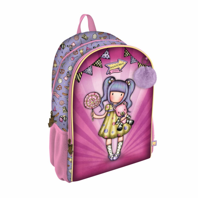 Cartable Gorjuss First prize Lila (31.5 x 44 x 22.5 cm)